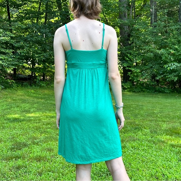 BODEN soft knit emerald green tank dress, US 4. - Picture 2 of 6
